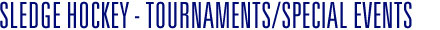 Sledge Tournaments